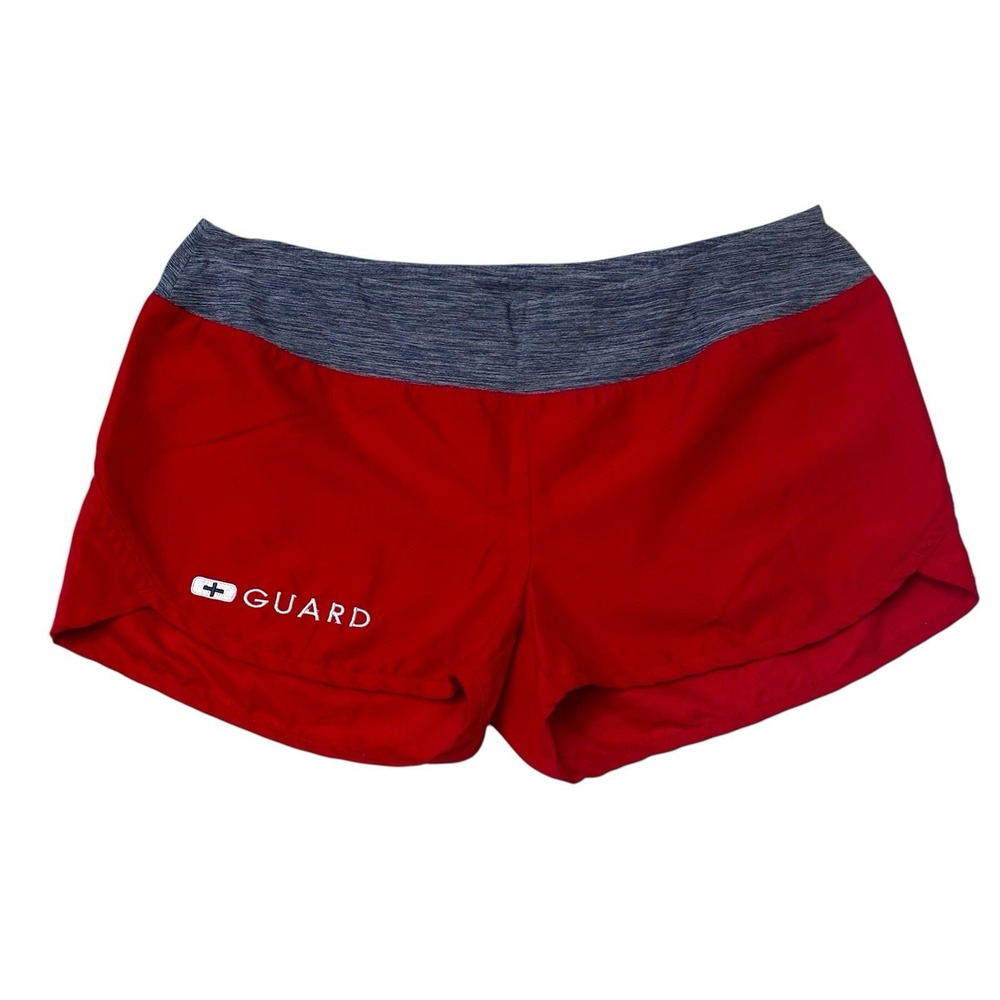 Speedo Lifeguard Female Stretch Waistband Board Swim Short Shorts MEDIUM